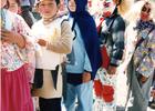 Fiesta de disfraces en el jardín infantil Palomitas