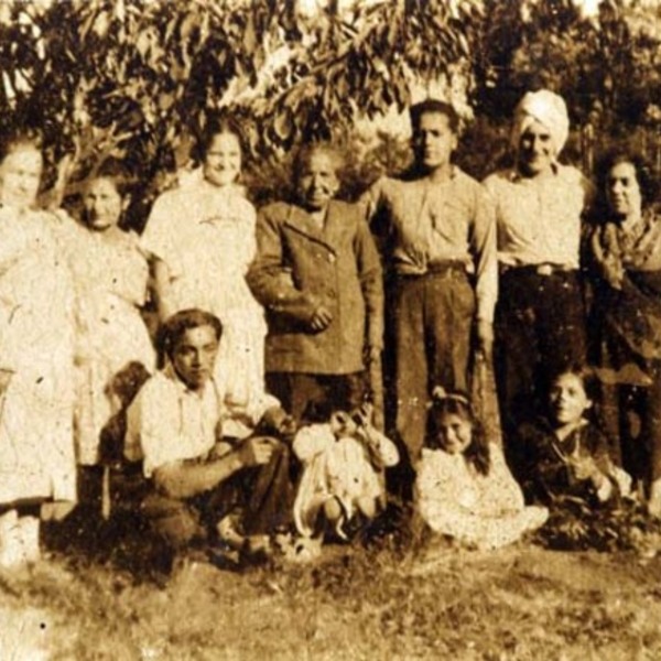 Reunión familiar en la quinta de Juana Lagos