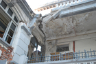 Liceo Marta Donoso después del terremoto