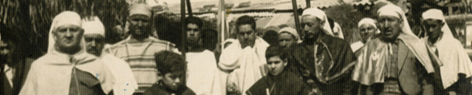 Celebración de Cuasimodo. Pudahuel. Año 1954. Donada por Martina Allende.