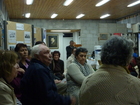 Vecino cuenta sus historias durante el encuentro comunitario. 17 de mayo de 2014.
