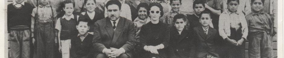 Rosa Rubí Salas y sus alumnos
