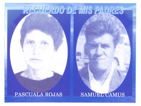Pascuala Rojas y Samuel Camus