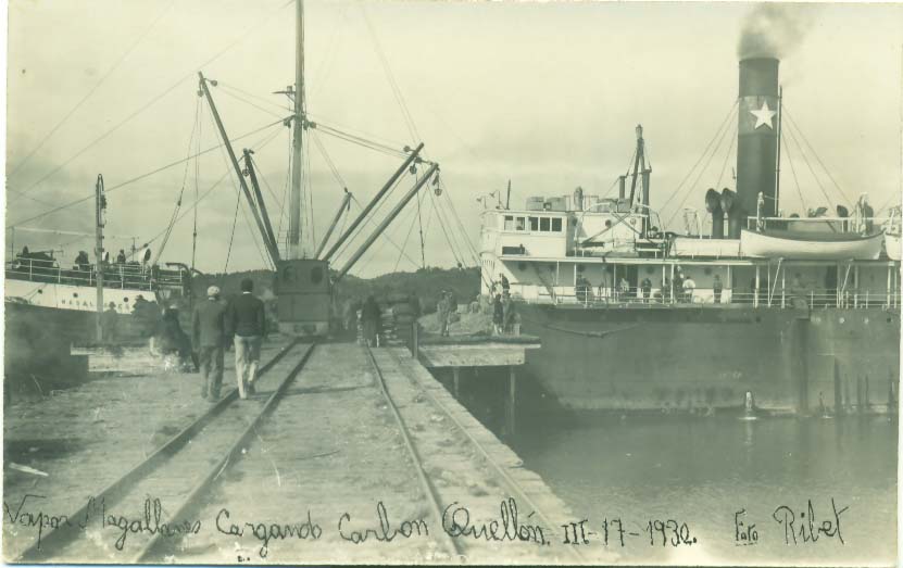 Barco a vapor "Magallanes"