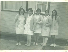 Enfermeras del hospital de Quellón