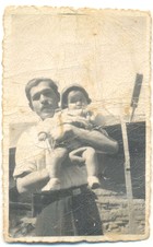 Luis Pruno Vergara y su hija Norma Vergara