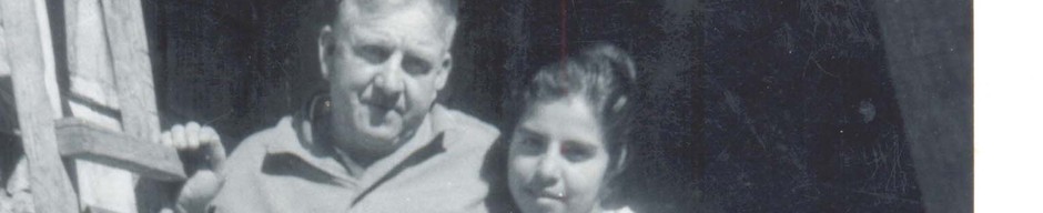 Cristina Rojas Torres y su padre