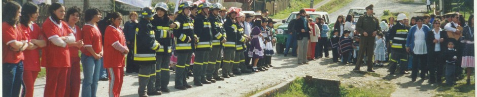 Desfile de fiestas patrias en Cochamó