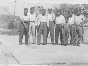 Trabajadores de la Hacienda El Tangue