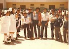 Estudiantes de la Escuela F-174 de Tongoy