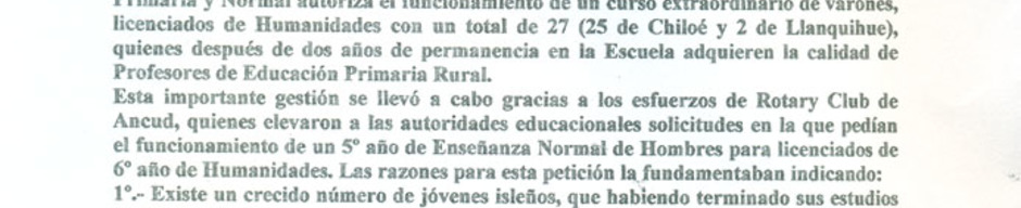 Escuela Normal Rural de Ancud