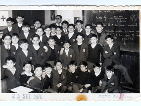 Alumnos del Instituto Salesiano de Valdivia