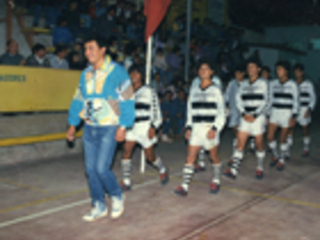 Campeonato de baby- fútbol en la población Villalón