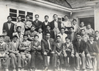 Alumnos de la Escuela N°12 de Hombres de Corral