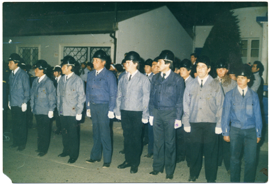 Presentación de la brigada de bomberos Presentación de la brigada de bomberos