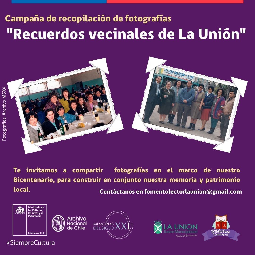Campaña de recopilación fotográfica dinamizan el trabajo comunitario en regiones Campaña de recopilación fotográfica dinamizan el trabajo comunitario en regiones