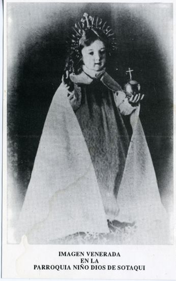 Imagen del Niño Dios de Sotaquí Imagen del Niño Dios de Sotaquí