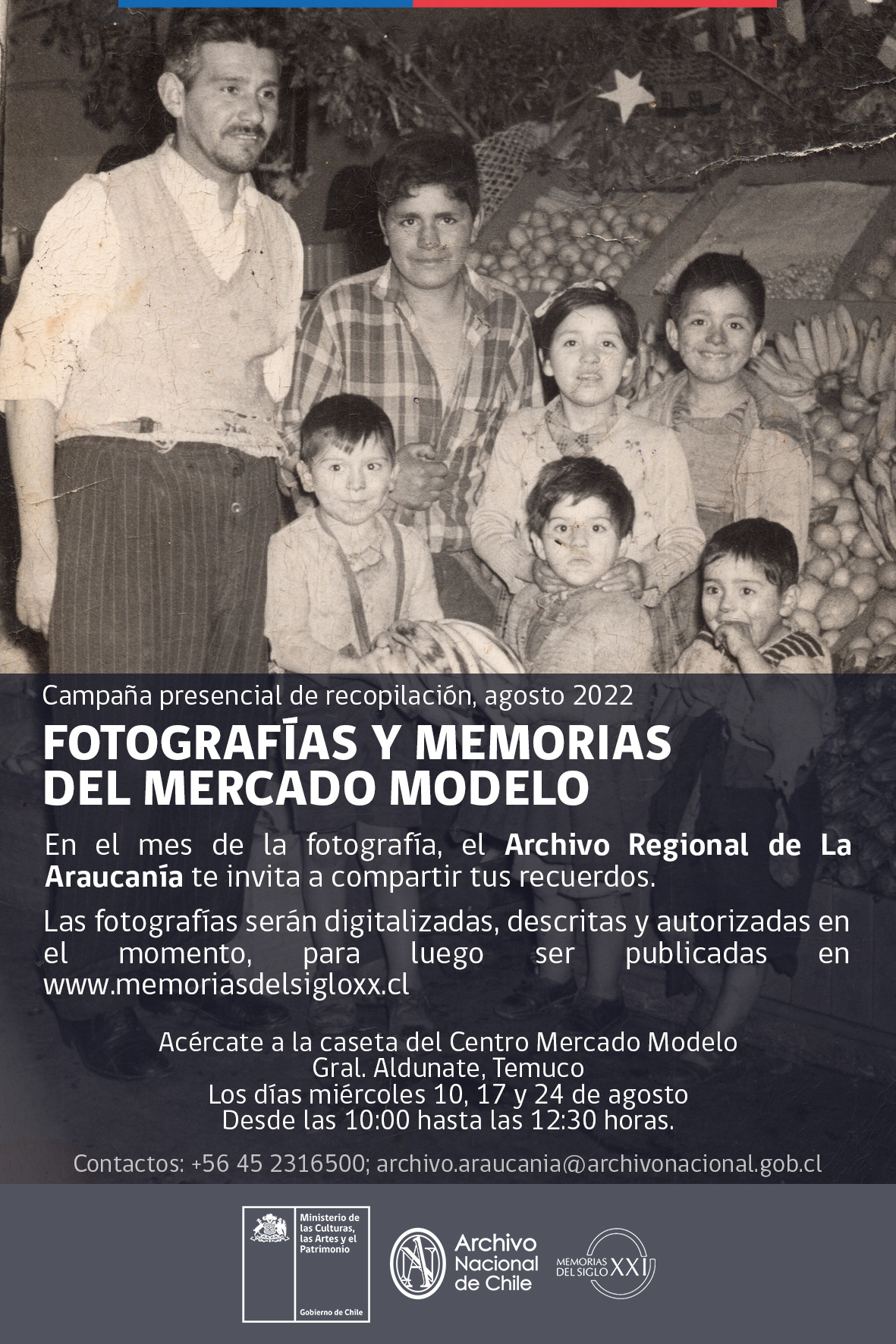 Con campañas de recopilación fotográfica celebramos agosto Con campañas de recopilación fotográfica celebramos agosto