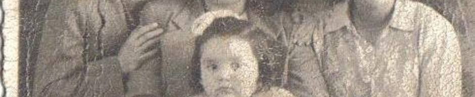 Ester Faunes Vargas junto a sus hijos