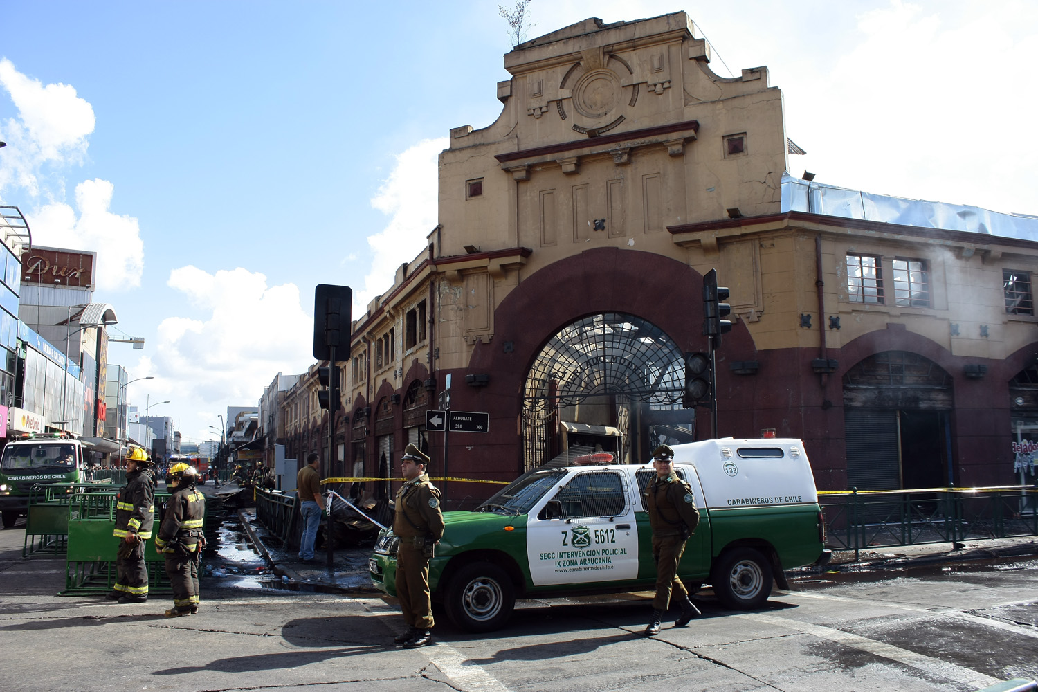 Incendio del Mercado Modelo Incendio del Mercado Modelo