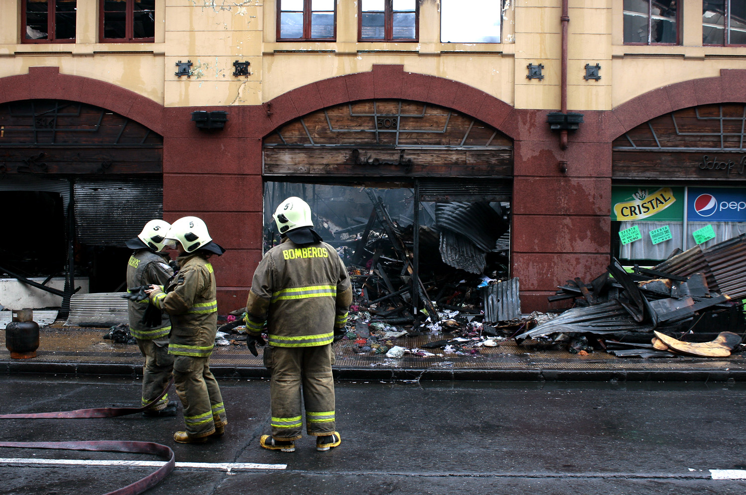 Incendio del Mercado Modelo Incendio del Mercado Modelo