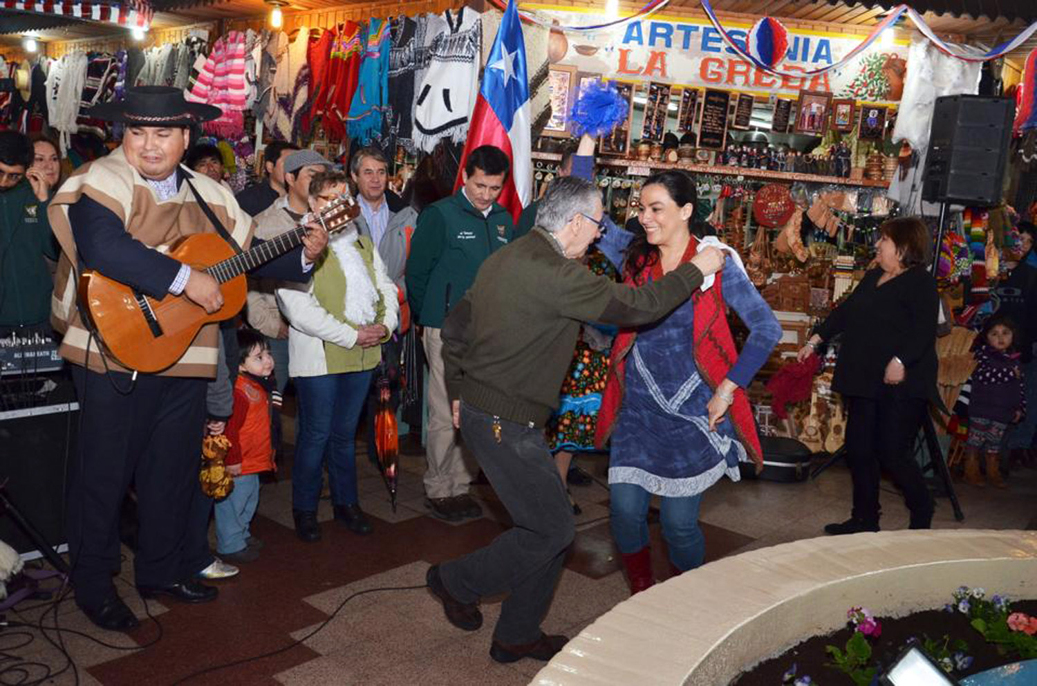 Pie de cueca en la pileta Pie de cueca en la pileta