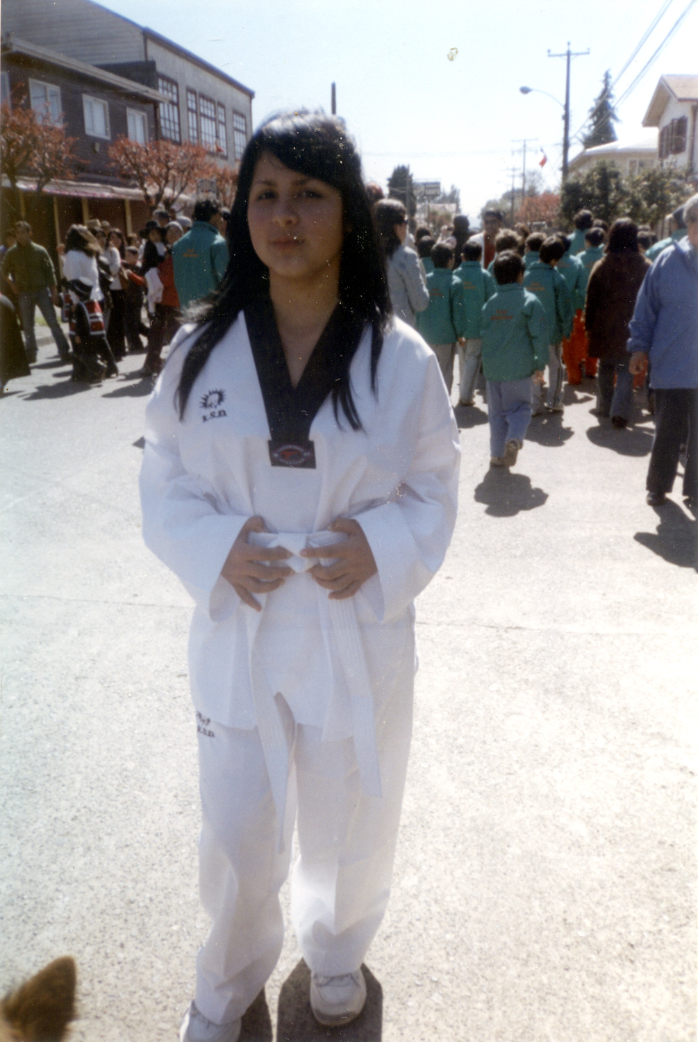 Estudiante de Taekwondo Estudiante de Taekwondo