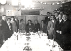 Autoridades en celebración de fiestas patrias