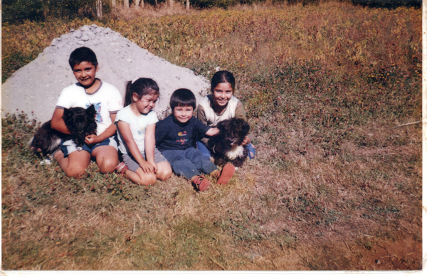 Niños en el campo