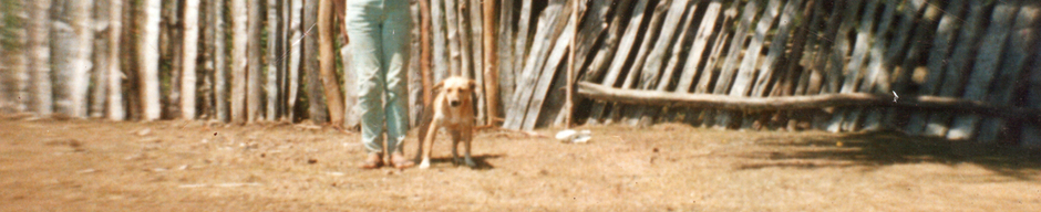 Pamela Huirimilla con su mascota