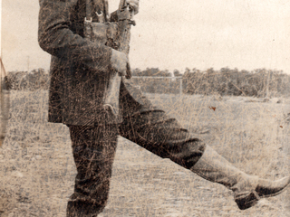 Julio Aguila Vidal en el ejercito