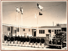 Formación de aniversario de bomberos
