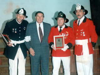 Homenaje a bomberos