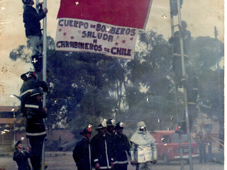 Saludo a carabineros de Chile