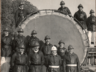 Recepción de carro de bomberos