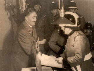 Saludo a carabineros de Chile