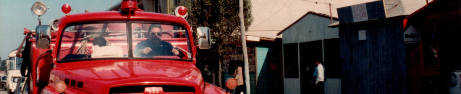 Carro bomba de la primera compañía de bomberos