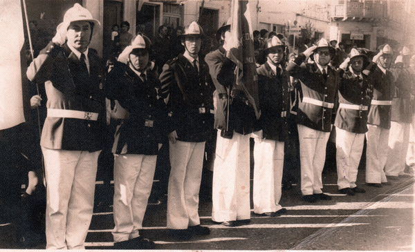 Formación de bomberos