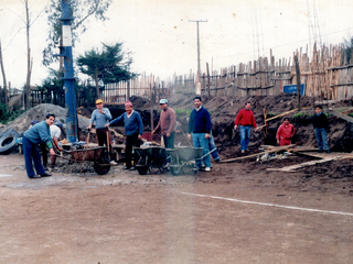 Construcción club deportivo Universidad Católica
