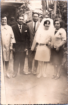 Matrimonio de Carlos Javier Quezada y Humbertina de los Ángeles Fuentes Bernal