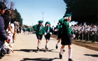 Desfile fiestas patrias del liceo Antonio Varas