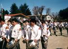 Desfile fiestas patrias del liceo Antonio Varas