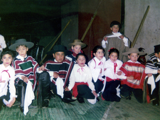 Velada fiestas patrias del liceo Antonio Varas