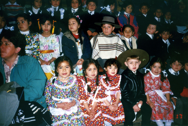 Velada fiestas patrias del liceo Antonio Varas