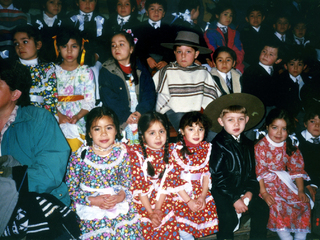 Velada fiestas patrias del liceo Antonio Varas