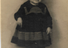 Amelia Saavedra de bebé
