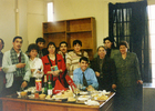 Celebración de cumpleaños en la biblioteca