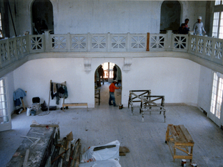 Remodelación Sala Circular Biblioteca Santiago Severín
