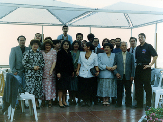 Celebración de funcionarios DIBAM en El Turri