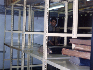 Depósitos de la biblioteca Santiago Severín